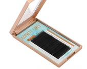 纳米风吹动超软睫毛粗度0.12 0.15单根嫁接睫毛柔软假睫扁毛