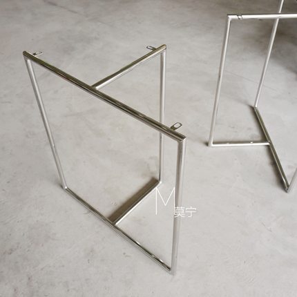 A076  包豪斯风格 简线条餐桌腿  莫宁定制