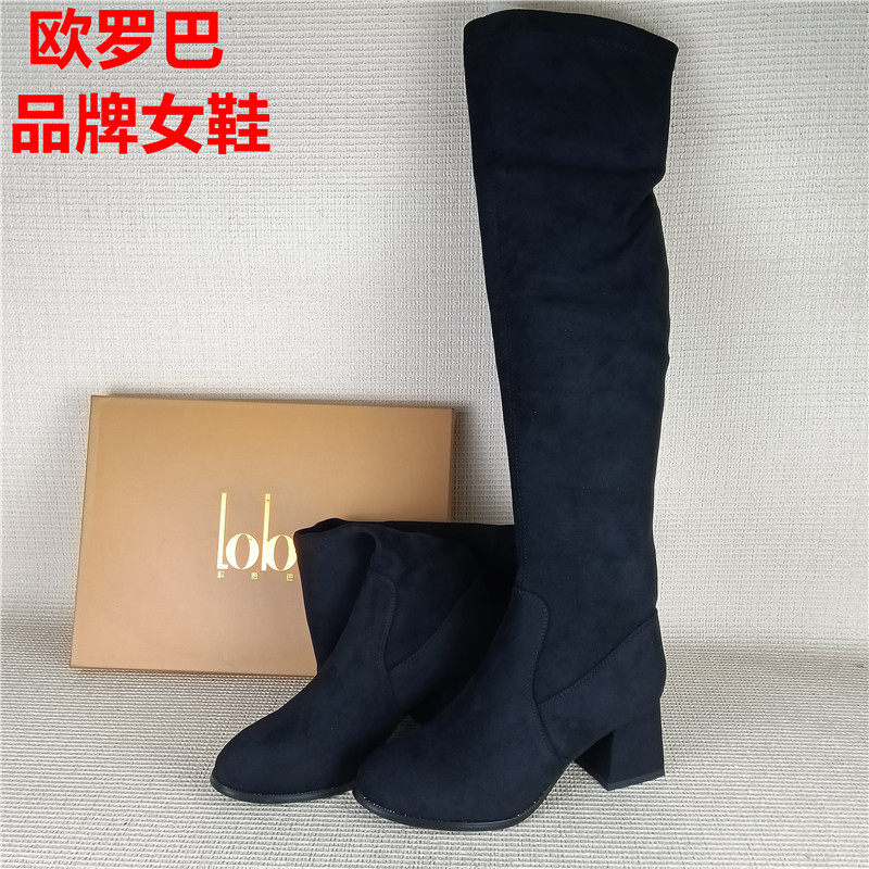 品牌撤柜断码处理高筒靴粗跟百搭弹力瘦瘦靴单里过膝套筒单里长靴,女鞋,时装靴,淘宝优惠券,粉丝福利购,淘宝优惠卷