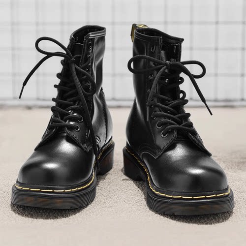 dr马丁靴2025年新款男女款英伦风真皮高帮厚底工装鞋机车炸街潮鞋