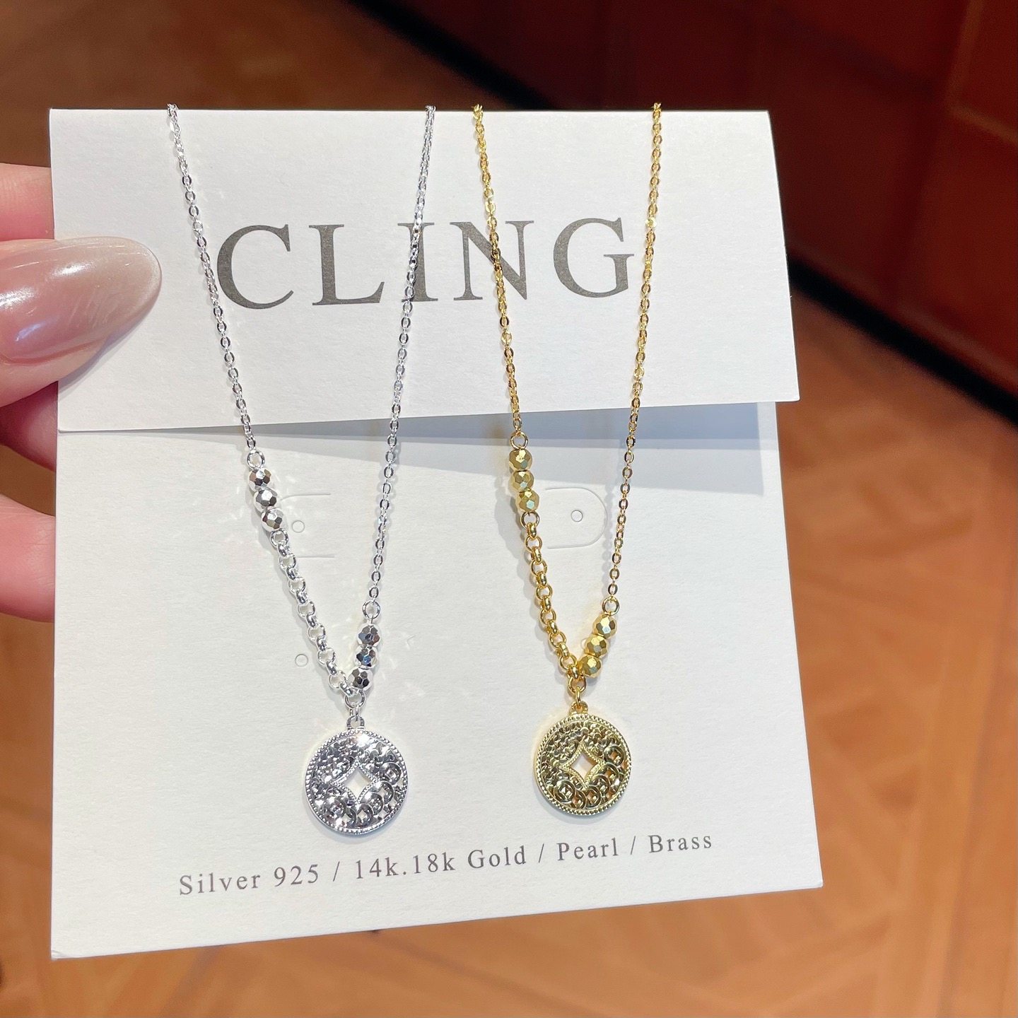 S999银纯银新款碎冰冰铜钱足银项链不褪色礼盒礼袋顺丰1,饰品/流行首饰/时尚饰品新,项链,淘宝优惠券,粉丝福利购,淘宝优惠卷