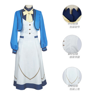 沉默魔女的秘密cos服 会迟纱弥cosplay服装二次元动漫莫妮卡常服