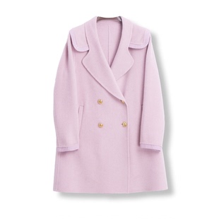 570174 大衣 2025时尚 纯色女式