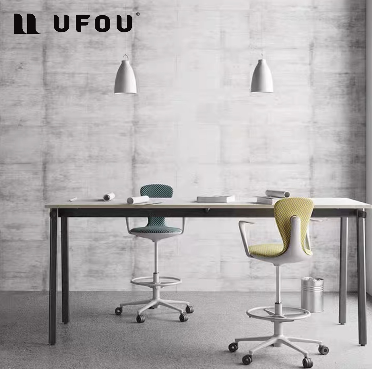 UFOU TAILH吧椅TORLL吧桌 人体工学椅可升降旋转家用休闲商用办公