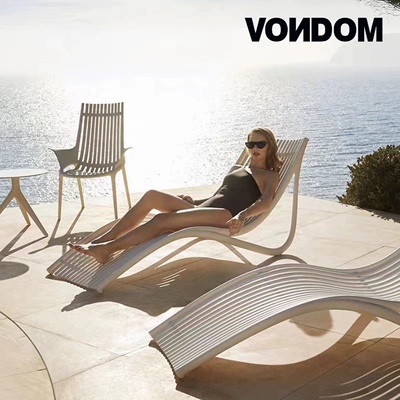 西班牙进口vondom温顿设计师推荐户外家具IBIZA沙滩椅泳池躺椅