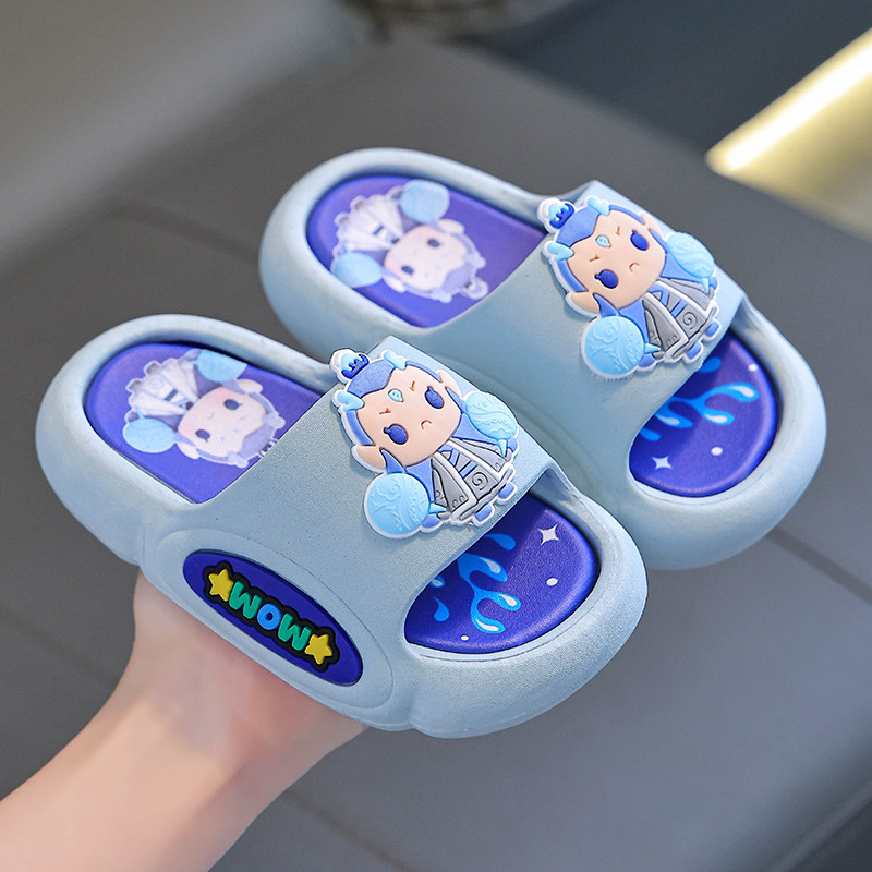 哪吒儿童拖鞋2025夏季新款卡通软底防滑居家外穿亲子款男童凉拖鞋,童鞋/婴儿鞋/亲子鞋,儿童凉拖鞋,淘宝优惠券,粉丝福利购,淘宝优惠卷