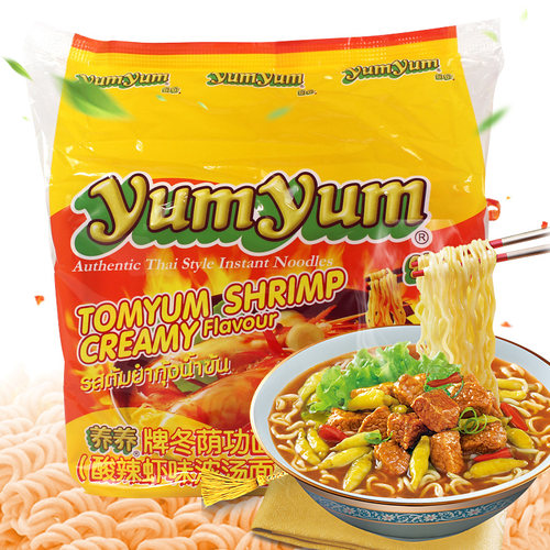 YUMYUM养酸辣虾味浓汤袋装