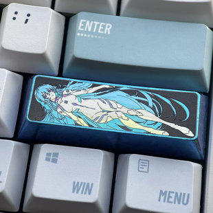 钛次元 绫波丽 2.75U 右侧Shift键帽 彩色钛合金个性定制键帽阳极