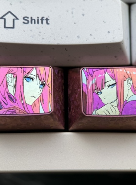 零二 02 1.25U Ctrl键 彩色钛合金定制键帽 金属彩色客制化 新款