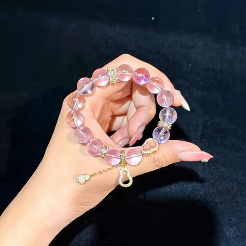 手链 【紫韵福禄】11mm+巴西紫水原创设计葫芦送女友礼物手串