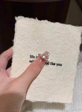 新中式葫芦锆石戒指女精致小众设计感食指戒轻奢高级感超好看指环