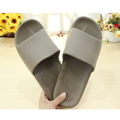 福字加大号凉拖鞋 轻便纯色特大码 一字拖鞋 EVA室内大脚男士 夏 拖鞋