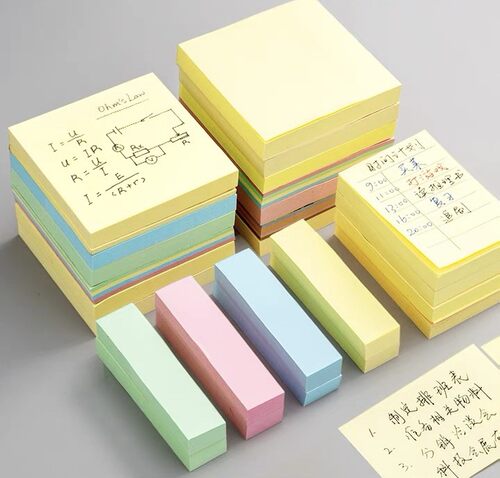 晨光便利贴粘性学生纸小条标记
