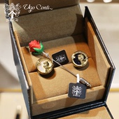 小王子与玫瑰男士 胸针手工高级感经典 时尚 UGO新品 西装 配饰