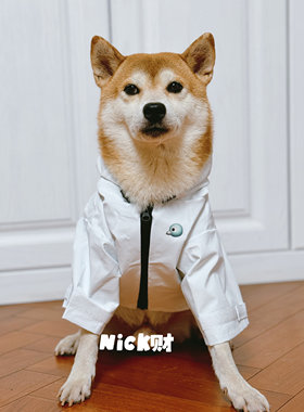防雨防水雨衣宠物柴犬