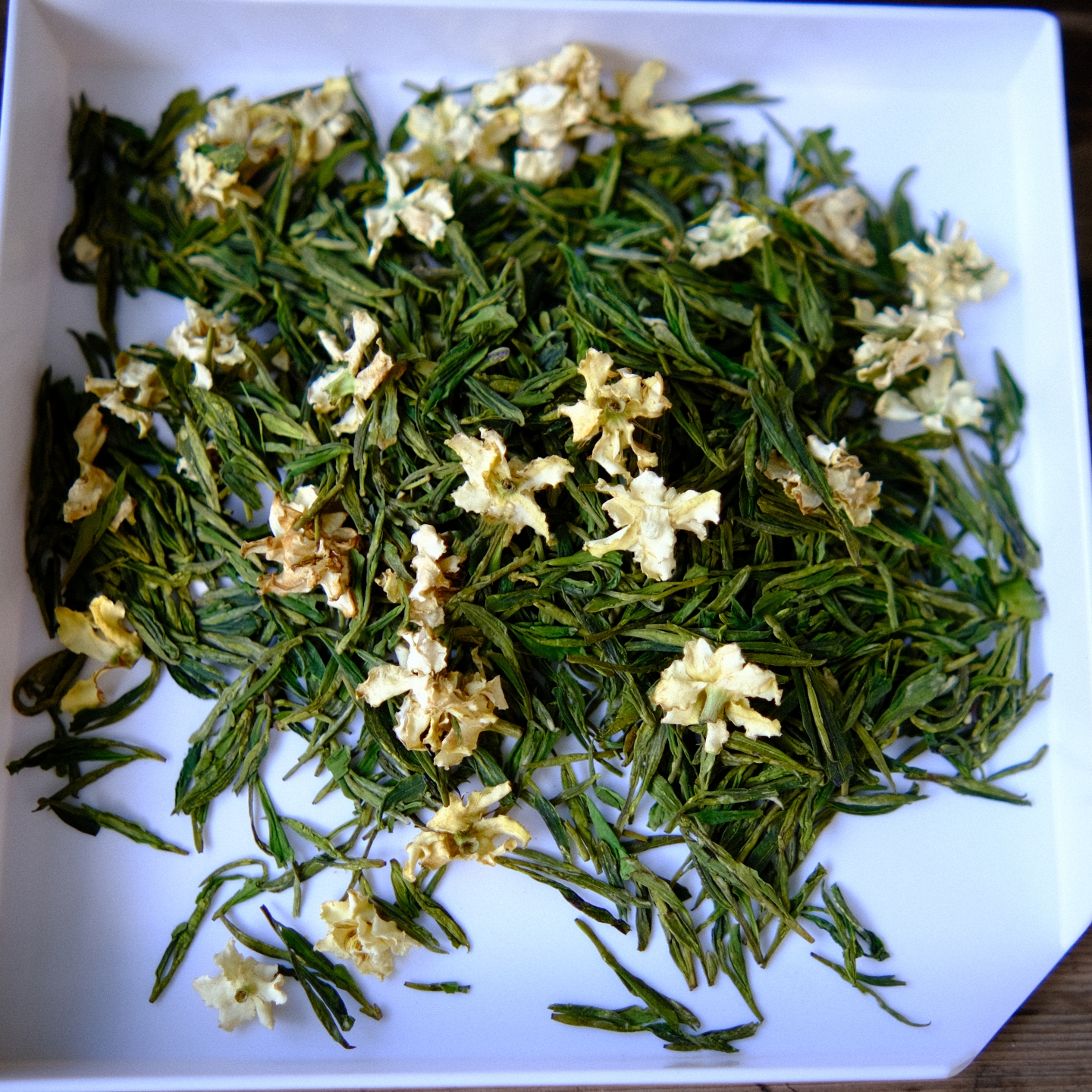 栀香龙井栀香绿茶50克新式茶饮