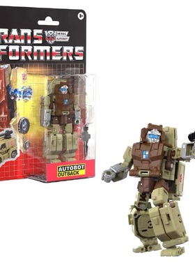 孩之宝变形金刚 G1复古挂卡系列 加强级 腹地 转轮 国行3C现货