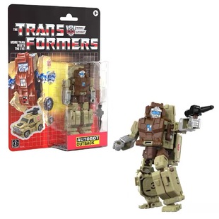 孩之宝变形金刚 G1复古挂卡系列 加强级 腹地 转轮 国行3C现货