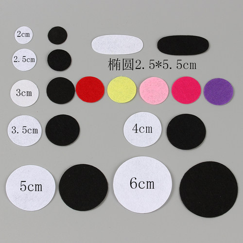 diy无纺布手工材料包花朵发夹