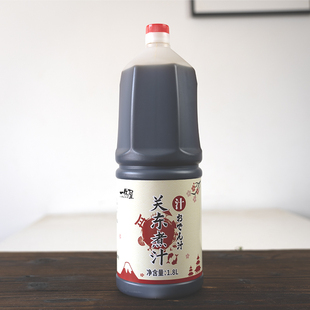 一休屋日式 关东煮汤汁1.8L大瓶商用海鲜底料便利店柚子醋乌冬面汁