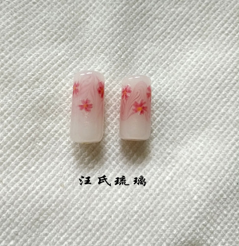 diy日式琉璃项链吊坠时尚风散珠