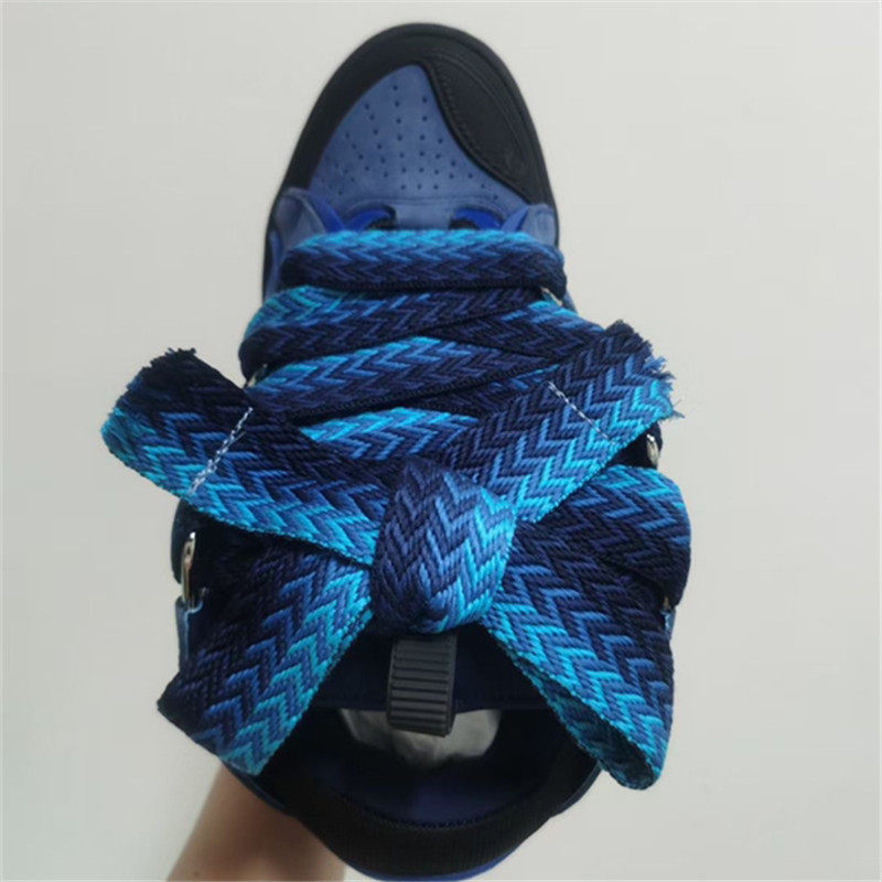 thumbnail for In the spring of 2024, Cheng Yi will have the same dad bread shoes, male and female couples, and thick-soled lace-up casual sports skateboard shoes