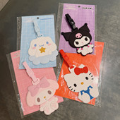 出口日韩凯蒂猫美乐蒂玉桂狗旅行箱机场托运牌可登机拉杆箱行李牌