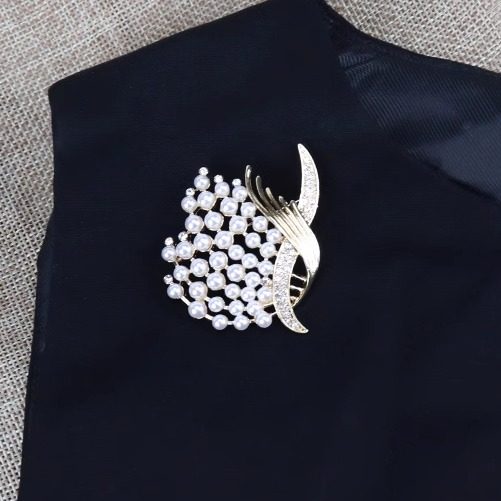 vintagetrifari胸针珍珠镶钻