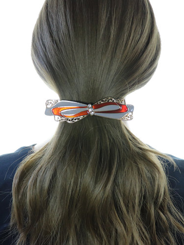 蝴蝶结马尾夹高档发饰