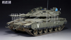 梅卡瓦 Mk.4m 主战坦克 1/35 模型成品代工 戰之陣 MENG TS-036