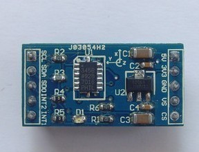 数字式智能小车倾角传感器