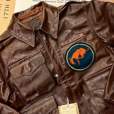 英国正品Eastman皮衣A2杜立特