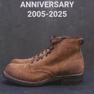 julian正品20周年V.M.W线bowery工装靴手工朱利安伞兵靴机车靴