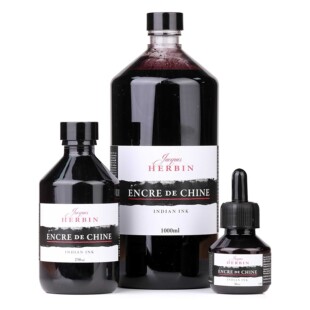 法国Jacques HERBIN 印度墨水 黑色 传统绘画墨水
