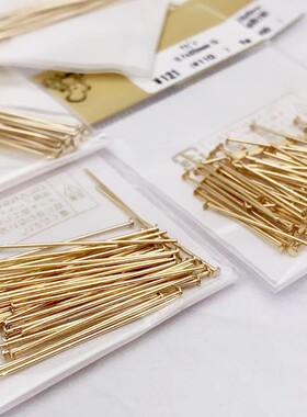 金色字针日本贵和kiwa串珠