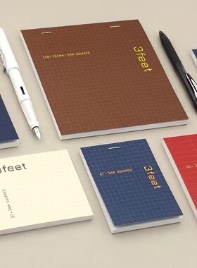 日本满乐文maruman3feet系列限量便签本上翻本速记本钢笔练字搭档
