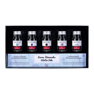 法国Jacques HERBIN D系列彩色墨水5色套装 4个主题