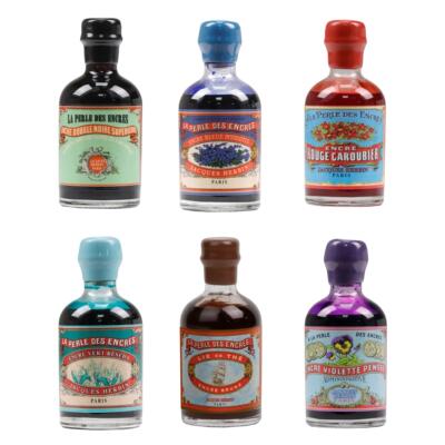 法国Jacques HERBIN 350周年纪念版玻璃瓶装彩色墨水&套装