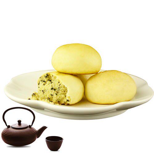 澳嘉食品信阳毛尖茶饼休闲零食红茶口味河南茶味特产小吃糕点盒装