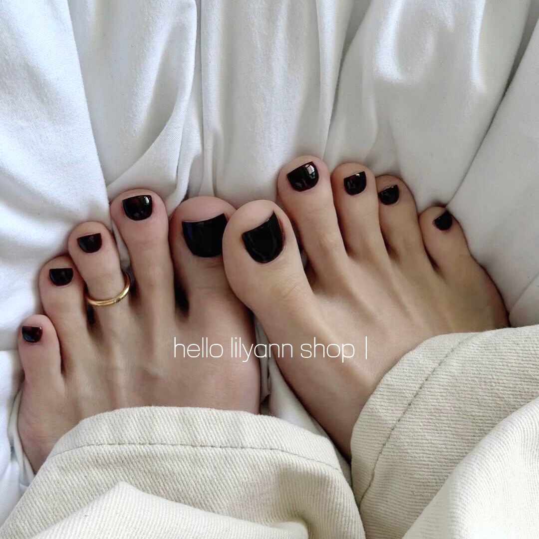 ins风极简脚戒指hello设计18k镀金素圈开口脚趾环银色光面尾戒女