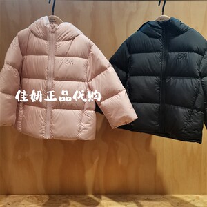 little moco专柜正品24年冬男女童连帽鹅绒羽绒服外套KBD4EIN023