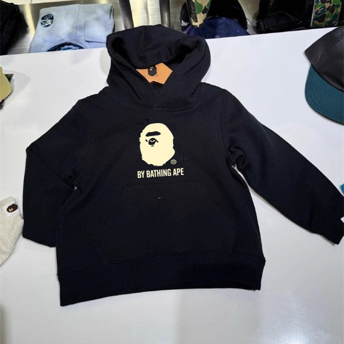 日系潮牌童装男童加绒卫衣冬季加厚儿童连帽上衣痞帅小童宝宝冬装