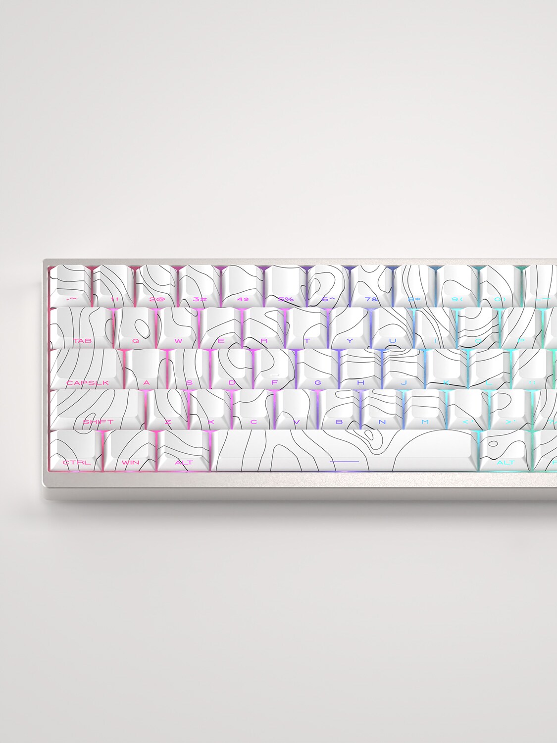 XVX KEYCAP 윤곽 KEYCAP 측면 새겨진 반투명 WOOTING KEYCAP ATK68 KEYCAP ATK V75X DRUNK DEER G68
