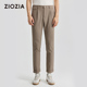 舒弹有型 ZIOZIA男装 秋季 垂感休闲裤 子亲肤中青年ZPDD3502M