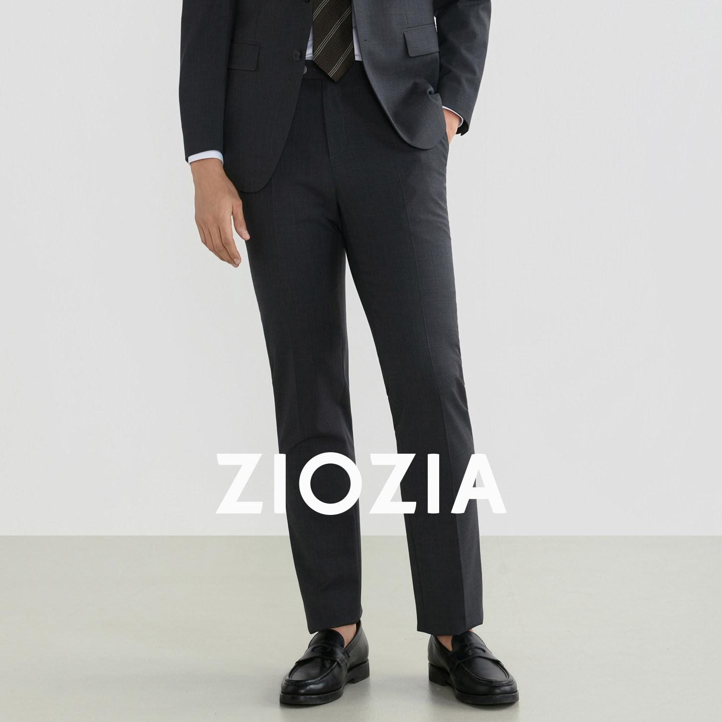 ZIOZIA男装26春夏商务修身休闲羊毛混纺西服挺括有型ZSPF1103