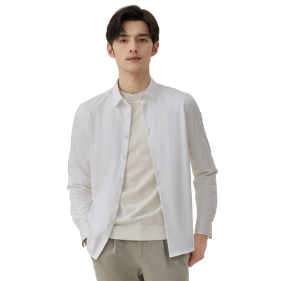 ZIOZIA莫代尔长袖衬衫