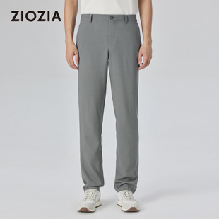 透气 微弹舒适休闲裤 ZIOZIA通勤男装 商务时尚 ZPPD1211 春季