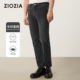 棉混纺简约直筒中腰牛仔裤 25秋冬新品 舒弹有型 ZIOZIA通勤男装