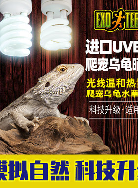 爬宠UVB晒背灯龟蛇蛙鬃狮守宫用