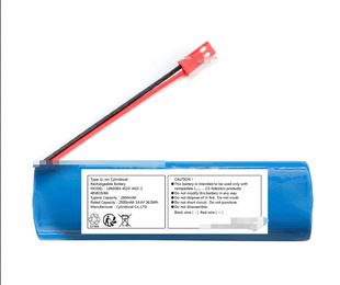 18650B4-4S1P-AGX-2 2500mAh 14.4v 36.0Wh 2600 li-ion battery